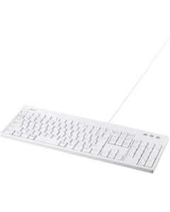 Buffalo BSKBU525WH White Keyboard Japanese version