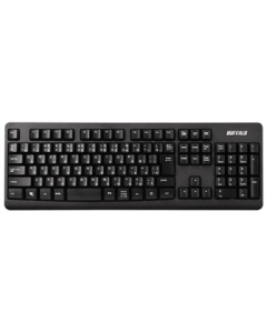 Buffalo BSKBW130BK black Keyboard Japanese version