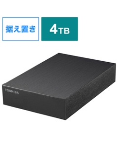 Buffalo CANVIO DESKTOP HD-TDA4U3-B black External Hard Drive Japanese version