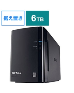 Buffalo DriveStation HD-WL6TU3/R1J External Hard Drive Japanese version