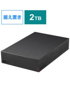 Buffalo HD-LE2U3-BB Black External Hard Drive Japanese version