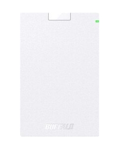 Buffalo HD-PGAC2U3-WA White External Hard Drive Japanese version