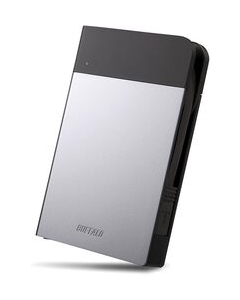 Buffalo MiniStation HD-PZN1.0U3-S silver External Hard Drive Japanese version