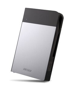 Buffalo MiniStation HD-PZN2.0U3-S silver External Hard Drive Japanese version