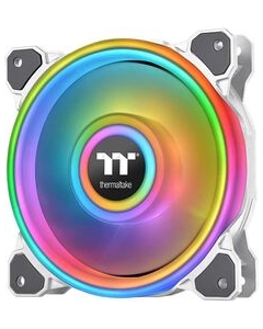 Thermaltake Riing Quad PLUS 12 RGB Single Pack CL-F100-PL12SW-C white Case Fan Japanese version