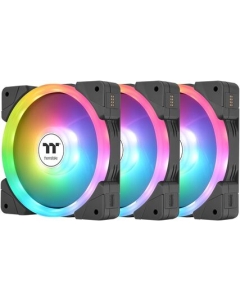 Thermaltake SWAFAN EX12 ARGB PC Cooling Fan TT Premium Edition 3 Fan Pack CL-F167-PL12SW-A black Case Fan Japanese version