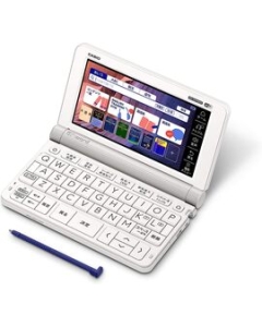 CASIO EX-Word XD-SX9800WE white Electronic Dictionary Japanese Version