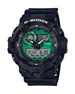 Casio G-SHOCK Black and Green Series GA-700MG-1AJF Watch Japanese version