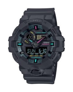 Casio G-SHOCK Multi Fluorescent color series GA-700MF-1AJF Watch Japanese version