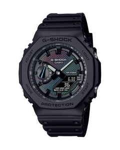 Casio G-SHOCK Rainbow Brick Wall series GA-2100RW-1AJF Watch Japanese version