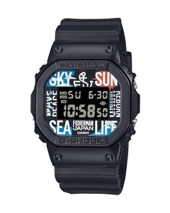 Casio G-SHOCK Reborn Art Festival × FISHERMAN JAPAN collaboration model DW-5600RF24-1JR Watch Japanese version