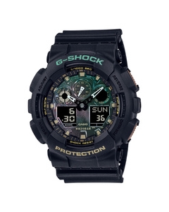 Casio G-SHOCK TEAL AND BROWN COLOR SERIES GA-100RC-1AJF Watch Japanese version