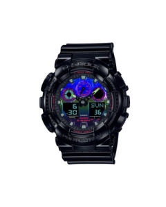 Casio G-SHOCK Virtual Rainbow: Gamer's RGB series GA-100RGB-1AJF Watch Japanese version