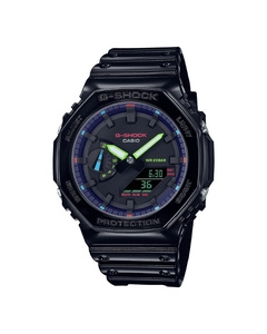 Casio G-SHOCK Virtual Rainbow: Gamer's RGB series GA-2100RGB-1AJF Watch Japanese version