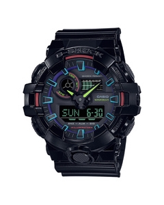 Casio G-SHOCK Virtual Rainbow: Gamer's RGB series GA-700RGB-1AJF Watch Japanese version