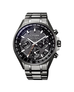 CITIZEN ATTESA Eco-Drive radio time signal black titanium series CC4004-58E Watch Japanese version