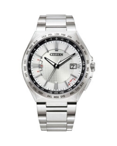 CITIZEN ATTESA Eco-Drive radio time signal direct flight ACT Line CB0210-54A Watch Japanese version