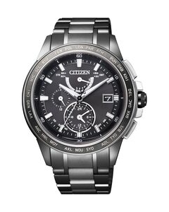 CITIZEN ATTESA Eco-Drive radio time signal double direct flight AT9025-55E Watch Japanese version