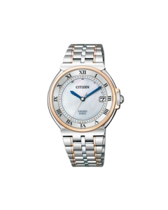 CITIZEN Exceed Eco-Drive radio time signal Model AS7074-57A of the 35th anniversary Watch Japanese version