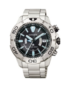 CITIZEN PROMASTER MARINE- Eco-Drive radio time signal diver 200m AS7141-60E Watch Japanese version