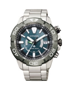 CITIZEN PROMASTER MARINE- Eco-Drive radio time signal diver 200m AS7145-69L Watch Japanese version