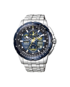 CITIZEN PROMASTER SKY- Eco-Drive radio time signal blue Angels model JY8058-50L Watch Japanese version