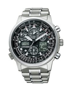 CITIZEN PROMASTER SKY- Eco-Drive radio time signal PMV65-2271 Watch Japanese version