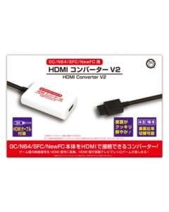 Columbus Circle HDMI Converter for V2 GC / N64 / SFC / NewFC Videogame Accessory Japanese version