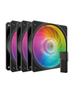 COOLER MASTER Mobius 120P ARGB 3-Pack Fan Kit MFZ-M2DN-243P2-R1 Black Case Fan Japanese version