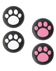 CYBER Gadget Cyber Gadget CYBER Analog Stick Cover Neko Nyan for PS5 CY-P5ASCN4-BK Videogame Accessory Japanese version