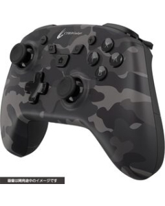 Cyber Gadget CYBER・Gaming Wireless Controller HG Smart for Nintendo Switch Camouflage Gray Videogame Accessory Japanese version