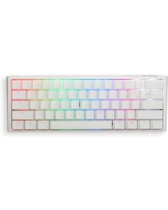 Duckychannel One 3 Mini Classic dk-one3-classic-pw-rgb-mini-silver Pure White Keyboard Japanese version