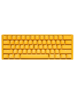 Duckychannel One 3 Mini dk-one3-yellowducky-rgb-mini-silentred Yellow Keyboard Japanese version