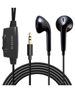 ELECOM AFFINITY SOUND EHP-TV11I5XBK Earphone Headphone Japanese version