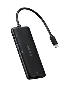 ELECOM DST-W02 black USB Hub Japanese version