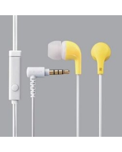 ELECOM EHP-CN300MYL Yellow Earphone Headphone Japanese version