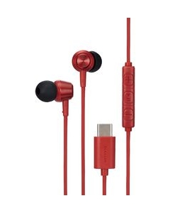 ELECOM EHP-DF11CMRD red Earphone Headphone Japanese version