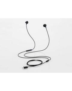 ELECOM EHP-DF13IMBK Black Earphone Headphone Japanese version