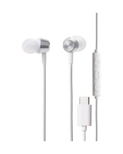 ELECOM EHP-DF14CMSV Silver Earphone Headphone Japanese version