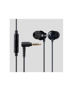 ELECOM EHP-F12CMBK black Earphone Headphone Japanese version