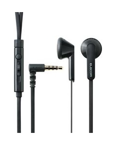 ELECOM EHP-IS3510MBK black Earphone Headphone Japanese version