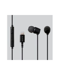 ELECOM EHP-LCN200MBK black Earphone Headphone Japanese version