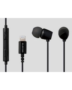 ELECOM EHP-LCN200MXBK black Earphone Headphone Japanese version