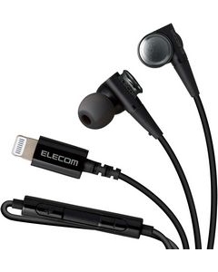 ELECOM EHP-LCS200MBK black Earphone Headphone Japanese version