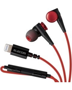 ELECOM EHP-LCS200MRD red Earphone Headphone Japanese version