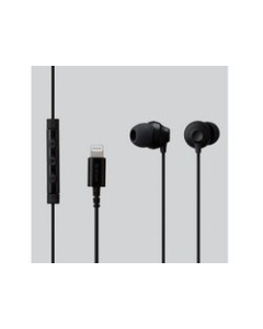 ELECOM EHP-LF12CMBK black Earphone Headphone Japanese version