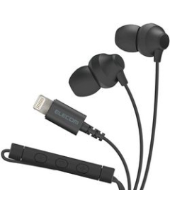 ELECOM EHP-LF12CMXBK black Earphone Headphone Japanese version