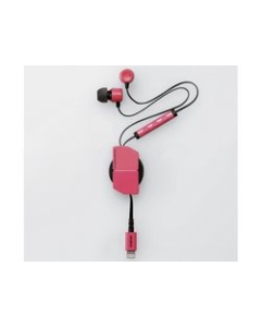 ELECOM EHP-LFR10CMPN pink Earphone Headphone Japanese version