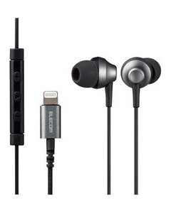 ELECOM EHP-LFS12CMBK black Earphone Headphone Japanese version