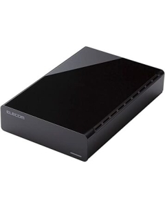 Elecom ELD-CED030UBK Black External Hard Drive Japanese version